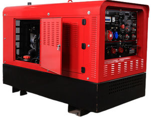 Saldatore motorizzato diesel del Ⅱ 400A di WD400-/multi generatore trattato del saldatore