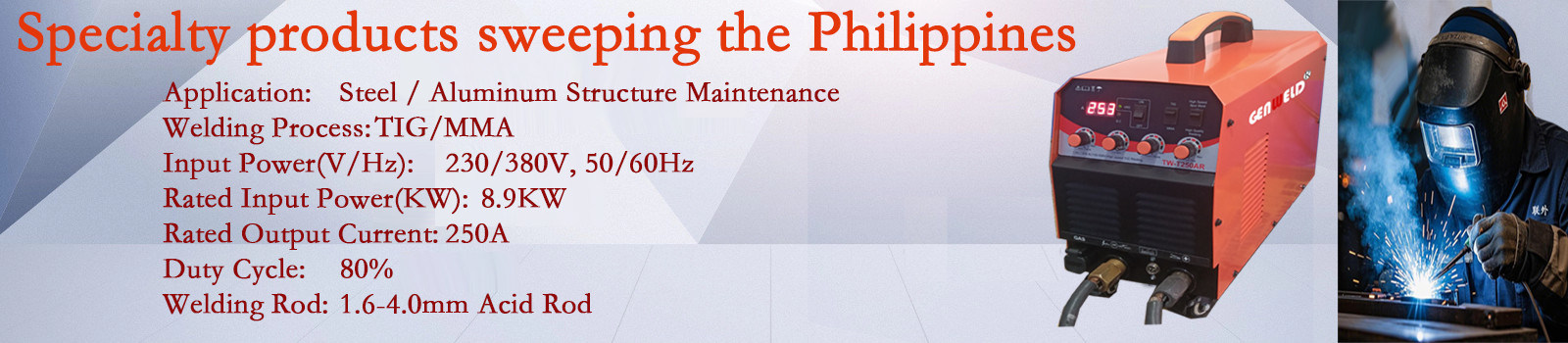 Generatore diesel del saldatore