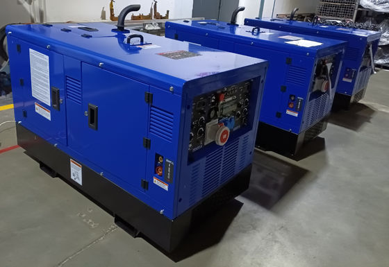 500A Diesel Welding Generator with 20kW/400V and 7kW/230V Auxiliary Power for Pipeline Construction