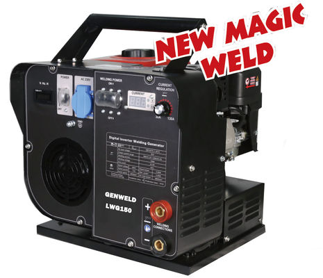 GENWELD LWG150 Portable Inverter Welder with Inverter DC Power Supply Ideal for Soldering Any Type of Electrode