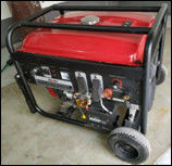 Generatore portatile civile del saldatore della benzina del Muttahida Majlis-E-Amal del generatore 200A del saldatore
