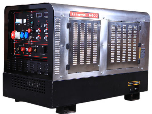 comprare Gasdotti 600A generatore di saldatore a doppio combustibile trifase 400V 20kW online manufacture
