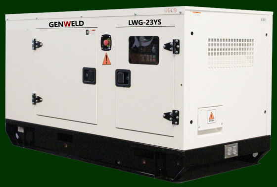 comprare Generatore diesel silenzioso set 18Kw / 23KVA YSD490D raffreddamento ad acqua 4 tempi online manufacture