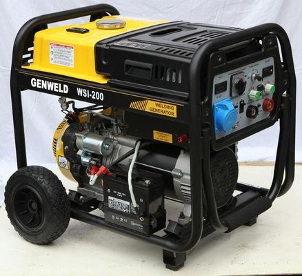 comprare WSI-200 200A Generatore di saldatore portatile / macchina di saldatura ad arco inverter a benzina online manufacture