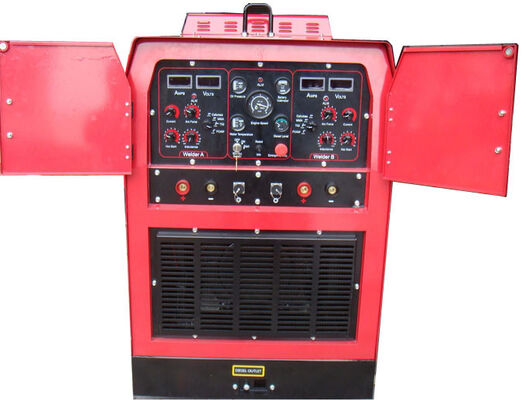 comprare WD800 Generatore di saldatore portatile diesel di partenza elettrica 400Ax2 doppia saldatrice online manufacture